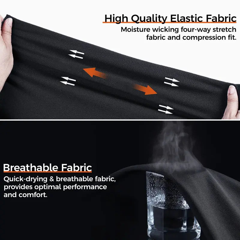 COOLOMG Youth Cooling Compression Arm Sleeves (1 Pair) - UV Sun Protection, Non-Slip Rubber Bicep Band, Breathable Moisture-Wicking 4-Way Stretch Fabric, Muscle Support, Fatigue Reducing for Baseball, Volleyball, Basketball, Reducing Fatigue