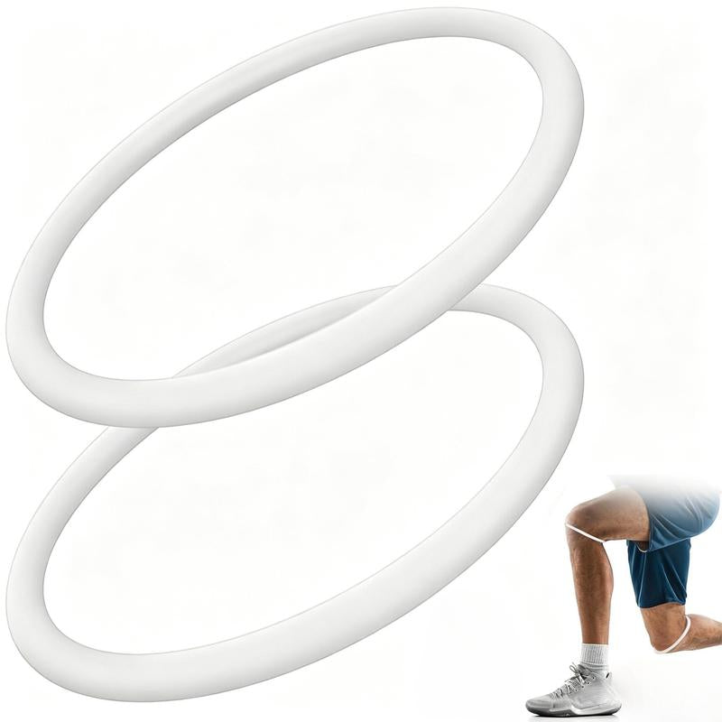 Unisex Soft Silicone Patella Belt - Elastic Anti-Slip Patella Tendon Support Strap for Knee Protection, Knee Pain Relief, Exercise, Longrun Stable, Stable after Long-Term Exercise, Sports & Outdoor Fitness Accessory