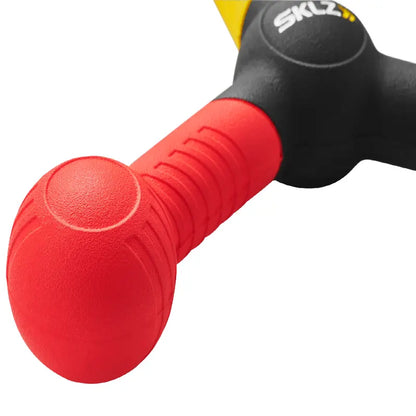 SKLZ Reactive Catch Reflex Ball - Yellow, Red & Blue Unisex Agility Equipment, Home Workout Equipment, Indoor/Outdoor Training Aids for Hand-Eye Boost, Reaction Time Improvement & Athletic Skill Enhancement