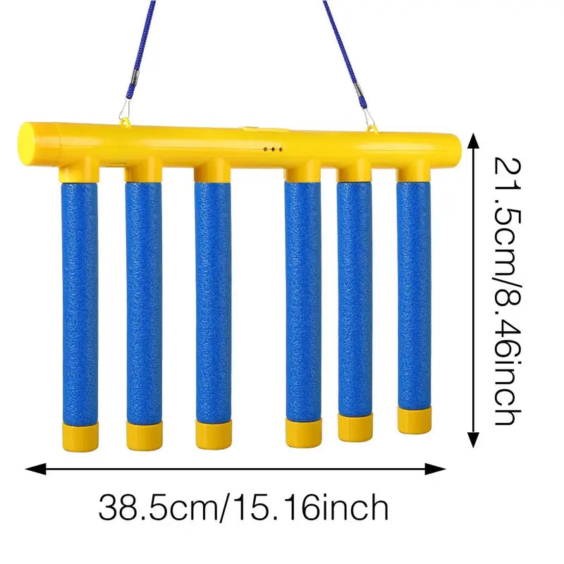 Reflex Reaction Game Toy - High-Quality Compact Durable, Wear-Resistant Drop-Resistant Catching Sticks with 3-Speed Adjustable Hand Speed Tool, 1 Main Pole, 1 Remote Control, Hand-Eye Coordination & Attention Trainer for Ages 6+, Indoor Outdoor Family Fun