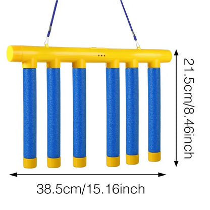 Reflex Reaction Game Toy - High-Quality Compact Durable, Wear-Resistant Drop-Resistant Catching Sticks with 3-Speed Adjustable Hand Speed Tool, 1 Main Pole, 1 Remote Control, Hand-Eye Coordination & Attention Trainer for Ages 6+, Indoor Outdoor Family Fun