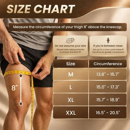Copper Compression Leg Sleeves for Men & Women, Full Leg Knee Support Sleeves with Non-Slip Design, Sports Compression Gear for Weightlifting, Cycling, Basketball & Fitness