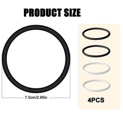 Unisex Soft Silicone Patella Belt - Elastic Anti-Slip Patella Tendon Support Strap for Knee Protection, Knee Pain Relief, Exercise, Longrun Stable, Stable after Long-Term Exercise, Sports & Outdoor Fitness Accessory