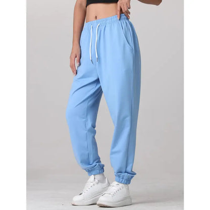 3-Piece Set of Women’S All-Season Jogger Pants—Versatile, Slimming, Height-Enhancing Casual Athletic Long Pants Suitable for Yoga and Beach Outdoor Activities.