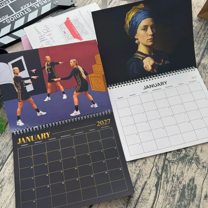 Sophi 2026-2027 Basketball Wall Calendar Ver3 – Fan Gift Poster Calendar